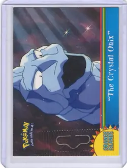Pokemon - The Crystal Onix - Topps Orange Islands - 2000 - Error Crimp OFFER ! - Image 1