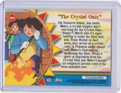 Pokemon - The Crystal Onix - Topps Orange Islands - 2000 - Error Crimp OFFER ! - Image 2
