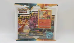 Pokemon TCG Darkness Ablaze 3-Pack Blister Flareon Promo NEW - Image 1