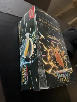 pokemon paldean fates booster bundle display case including special delivery - Image 2