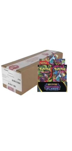 Pokemon Phantasmal Flames - Sealed X6 Case Booster Box 36 Packs - in hand - Image 1