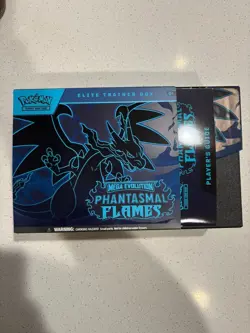 Pokemon Phantasmal Flames ETB - Empty Box w/ Accessories Only - No Packs/Promo - Image 5