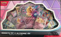 Pokemon TCG Mimikyu Ex & Alcremie Ex Premium Collection Box - Image 1