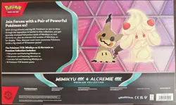 Pokemon TCG Mimikyu Ex & Alcremie Ex Premium Collection Box - Image 2