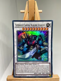 Superheavy Samurai Warlord Susanowo - Super Rare 1st Ed SECE-EN048 - LP - YuGiOh - Image 1