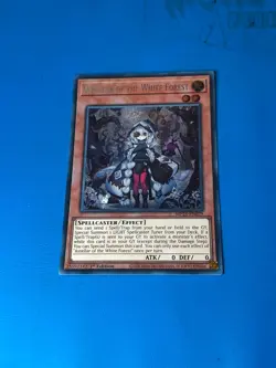 YUGIOH Secret Rare Astellar Of The White Forest MP25-EN079 1st Edition - Image 1