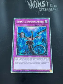 YUGIOH INFINITE IMPERMANENCE STARLIGHT RARE MP25-EN032 1ST EDITION - Image 1