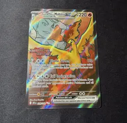 Pokemon TCG Destined Rivals Team Rocket’s Moltres UPC Promo Cards - Image 3