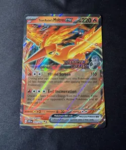 Pokemon TCG Destined Rivals Team Rocket’s Moltres UPC Promo Cards - Image 5