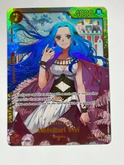 Nefeltari Vivi OP04-118 SEC Kingdoms of Intrigue One Piece Card Game NM English - Image 1