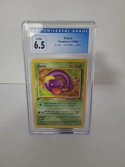 Ekans 46/62 Fossil Regular for sale online - Image 1
