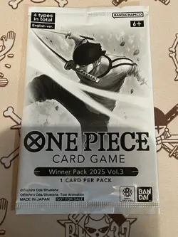 Winner Pack 2025 Vol. 3 - One Piece Promotion Cards (OP-PR) - Image 1
