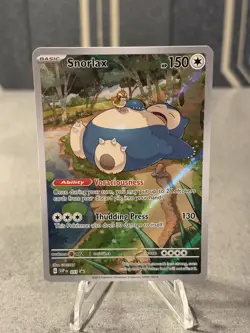 Snorlax SVP 051 Black Star Promo - 151 ETB Promo Pokemon Card - Image 1