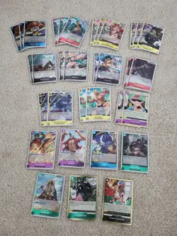 One Piece TCG OP-04 Kingdoms Of Intrigue Playset Near Complete 327 Cards SR & R - Image 2