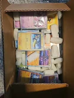Bulk Pokemon Cards Lot 20000+ Mint, Commons, Uncommon Rares Etc 82lbs! - Image 5