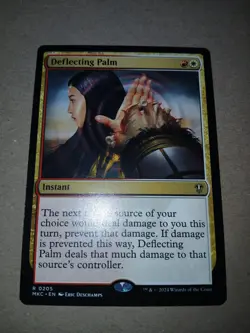 Deflecting Palm NM Commander: Murders at Karlov Manor 0205 MTG Regular - Image 3