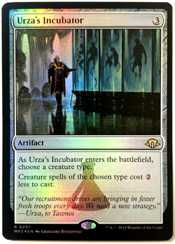 MTG Urza's Incubator FOIL Modern Horizons 3 0297 NM - Image 1