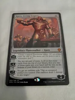 MTG - Karn, Living Legacy - Dominaria United (DMU) - 001/281 - NM - Image 1