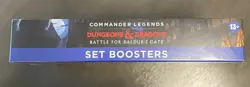 MTG Commander Legends Baldur’s Gate - Set Booster Box Sealed NEW - Image 3