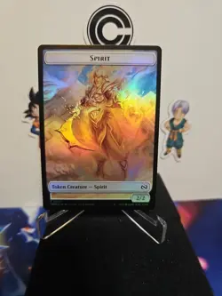 MTG Token Spirit / Spirit Tarkir Dragonstorm 0006 Foil Near Mint - Image 2