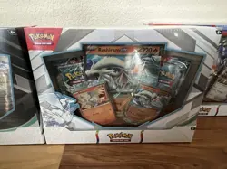 2 Black Kyurem/Melmetal EX And 2 Reshiram/Archaludon Collection Box Bundle - Image 4