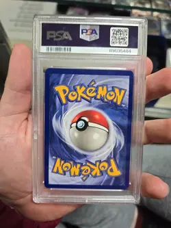 1999 POKEMON JUNGLE NO SYMBOL #1 CLEFABLE-HOLO PSA 8 - Image 2