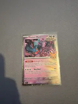 Pokemon TCG - Flutter Mane 078/162 - Galaxy Holo - Trick Or Trade 2024 - Image 1