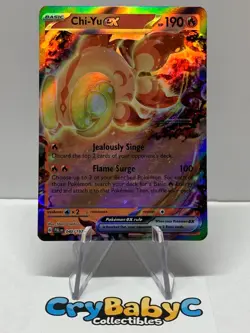 Pokemon Chi-Yu ex 040/193 Paldea Evolved Scarlet & Violet Double Rare - Image 1