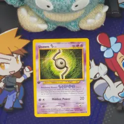 Unown S (1st Edition) 87/105 LP Common | WoTC: Neo Destiny Pokemon TCG - Image 1