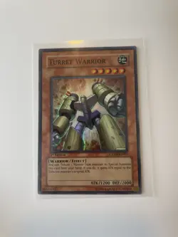 Turret Warrior - 1st Edition - CRMS-EN001 - Super Rare (NM) - Yugioh - Image 1