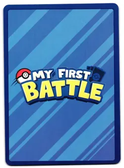 SQUIRTLE - NM - MY FIRST BATTLE DECK STAMP PIKACHU ENGLISH POKEMON CARD - Image 2