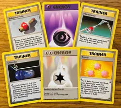 Uncommon/Common Base Set Trainer/Energy Pokemon Cards! FAST & FREE P&P! - Image 1