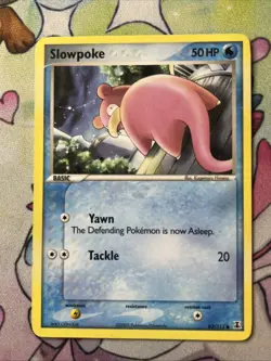 Slowpoke 83/113 - EX Delta Species Pokemon Card TCG LP - Image 1