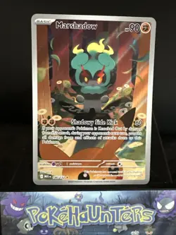 Pokemon Card Marshadow 146/132 Mega Evolution Illustration Rare Near Mint - Image 1