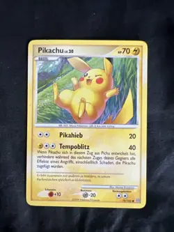 Pikachu 70/100 Non Holo Diamond & Pearl Stormfront Pokemon Card Nintendo 2004 - Image 1