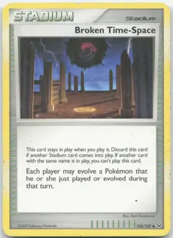 Broken Time-Space 104/127 Platinum Pokemon Card LP - Image 1