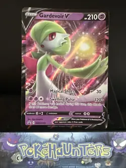 Pokemon Card Gardevoir V SWSH105 Black Star Promo Half Art Holo Rare Near Mint - Image 1