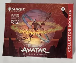 Magic The Gathering Avatar The Last Airbender Factory Sealed Collector Booster - Image 1