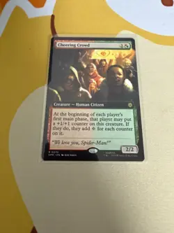 Cheering Crowd - 0270 - R - Extended - non Foil - Spider-Man - MTG - Image 1