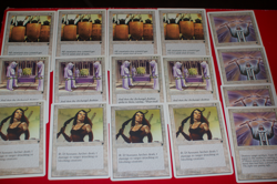MTG white playsets 16 chronicles magic card lot MP - Image 1