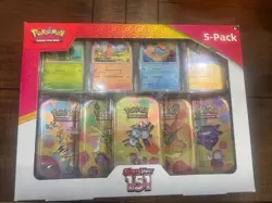 Unopened Pokemon Scarlet&Violet 151 mini tin 5 pack 🔥🔥 - Image 1