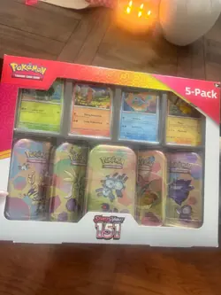 Unopened Pokemon Scarlet&Violet 151 mini tin 5 pack 🔥🔥 - Image 2