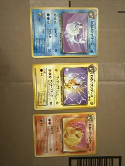 (LP-) Dark Vaporeon Jolteon Flareon 3Set Team Rocket Pokemon Card JP #2508080008 - Image 1
