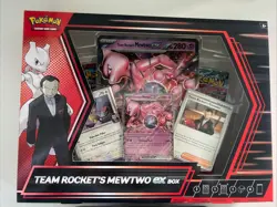 Pokemon Team Rockets Mewtew EX & 2025 Fall Mega Collector Lunch Box - Image 4