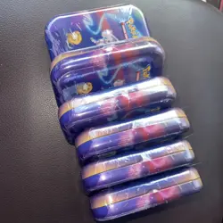 6 Tin Lot Pokemon TCG Kanto Power Mew, Psyduck Mini Tins Factory Sealed - New - Image 3