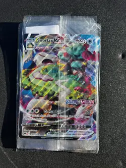 Snorlax VMAX Oversize Promo Jumbo Card Pokemon TCG New Sealed New Pokemon x3 - Image 1