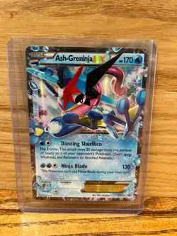 Ash-Greninja EX Pokemon XY Promo Rare XY133(See Description) - Image 1