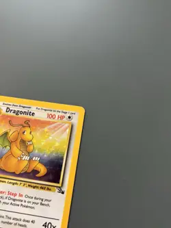 Pokemon TCG WOTC 1999 Fossil Set: Dragonite 4/62 Holo Rare Card - LP/NM - Image 3