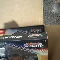 NEW Pokemon TCG Scarlet & Violet Prismatic Evolutions Poster Collection Box X6 - Image 3