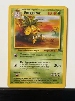 Exeggutor 35/64 Jungle NM - Pokemon TCG WotC Vintage Rare - Image 1